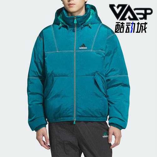 Adidas/阿迪达斯正品EQT DOWN JACKET男士经典保暖羽绒服KA7980