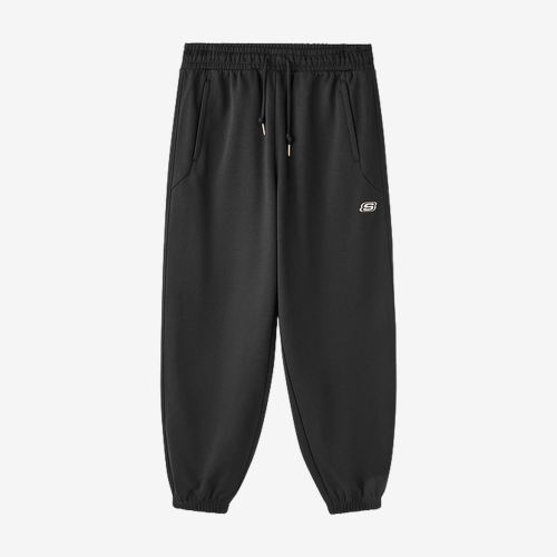 Skechers斯凯奇正品男针织中腰柔软舒适运动裤L125M068-00VC