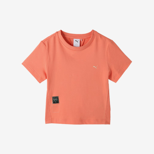Puma/彪马正品当季新款女士运动时尚透气耐穿短袖630609-75