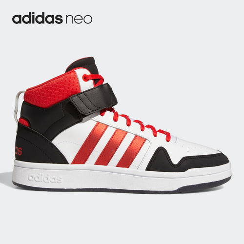 Adidas/阿迪达斯官方正品NEO新款男子魔术贴高帮运动休闲鞋GX6318