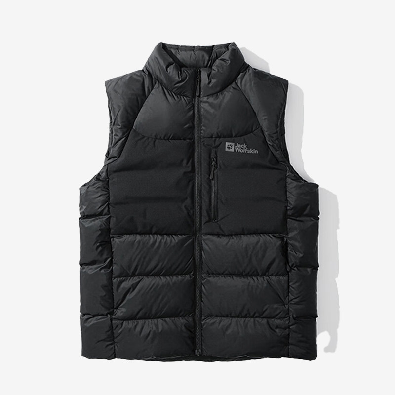 Jack wolfskin/狼爪正品新款男士羽绒马甲背心A62238-6000