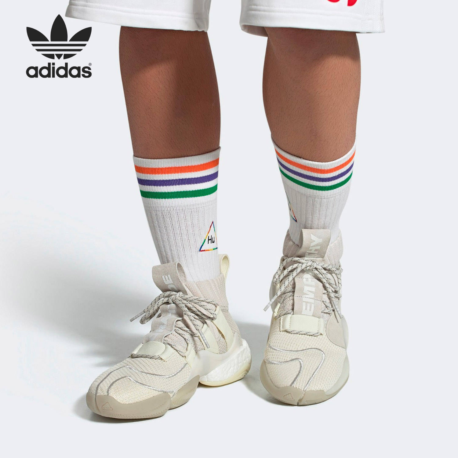 Adidas/阿迪达斯正品三叶草OZWEEGO PRIDE男女经典休闲鞋 EG7727