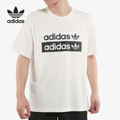 Adidas/阿迪达斯男子VOCAL LOGO TEE圆领短T恤ED7195