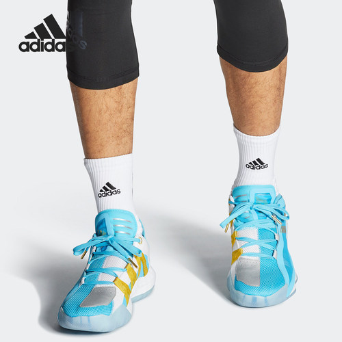 Adidas/阿迪达斯正品五虎将系列马超 Dame 6 利拉德篮球鞋 FW3658