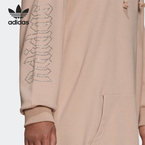 连帽品牌LOGO运动连衣裙