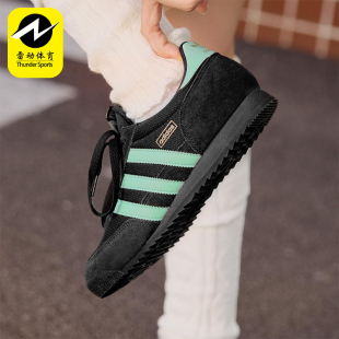 JQ6373 三叶草男女日常耐磨低帮运动系带板鞋 Adidas 阿迪达斯正品