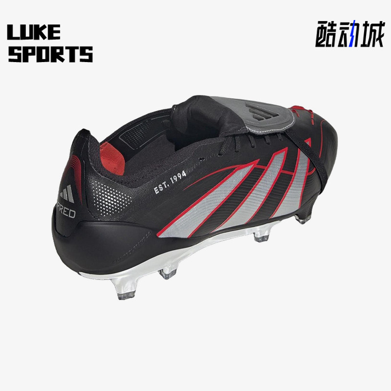 Adidas/阿迪达斯正品 新款黑红色足球比赛贴合足球鞋JS0563