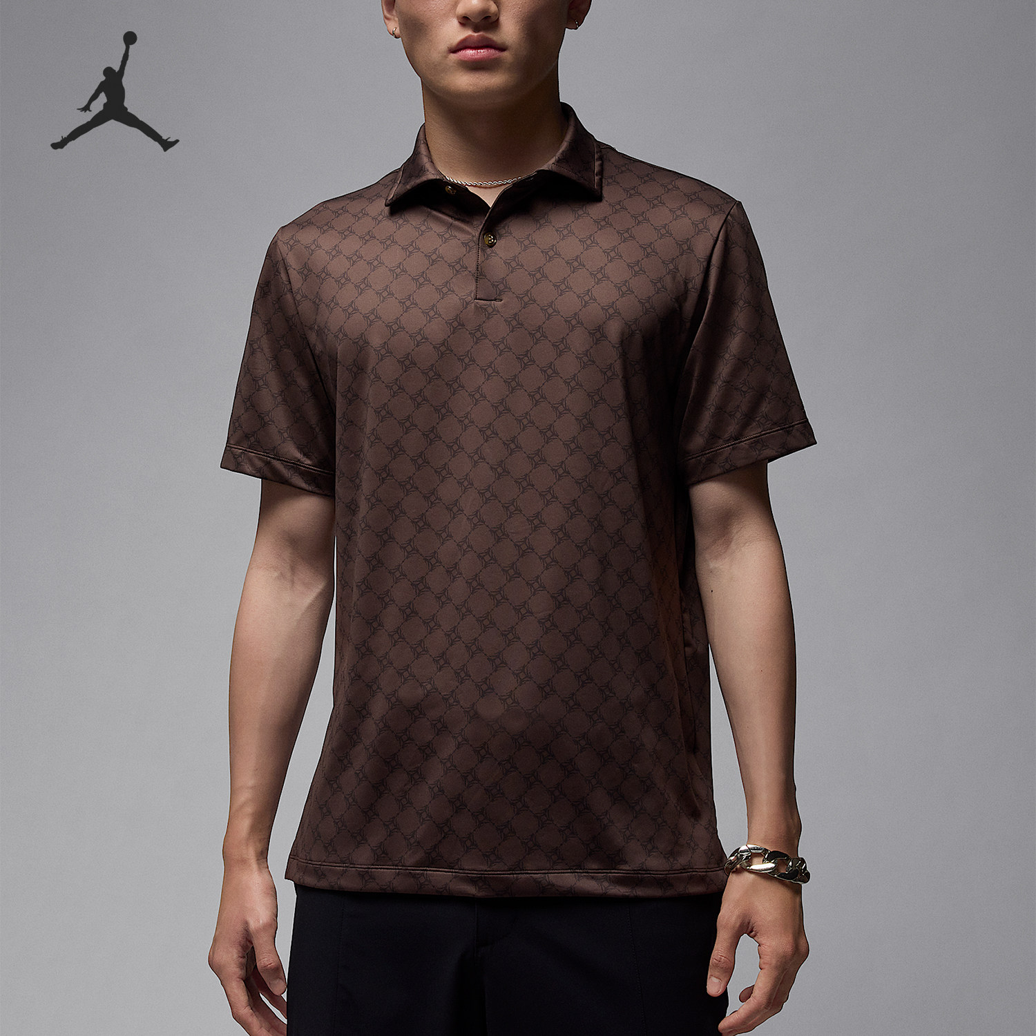 Nike/耐克正品JORDAN男士复古格子印花POLO衫T恤HV1155-237,运动服/休闲服装,运动POLO衫,淘宝优惠券,粉丝福利购,淘宝优惠卷