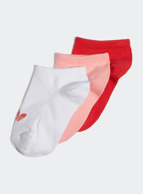 Adidas/阿迪达斯正品三叶草LinerSocks3Pairs经典运动袜FL9641