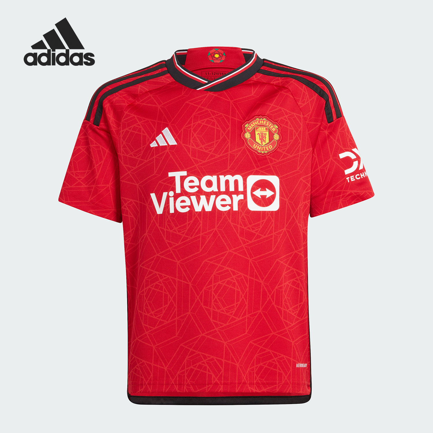 Adidas/阿迪达斯正品新款大童曼联球迷版运动短袖T恤IP1736