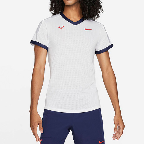 Nike/耐克正品新款女白蓝色网球训练经典轻盈网球T恤CV2803-101
