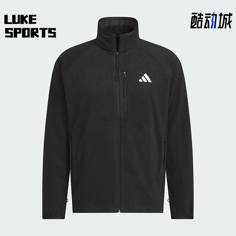 Adidas/阿迪达斯正品FLEECE JACKET男女休闲保暖日常外套KF5212