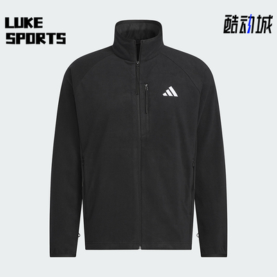 Adidas/阿迪达斯正品FLEECE JACKET男女休闲保暖日常外套KF5212