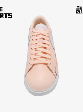 Nike/耐克正品Blazer低帮新款女粉白色经典街头板鞋AA3961-800