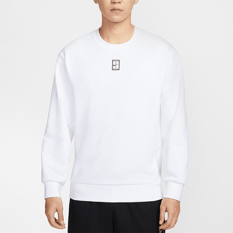 Nike/耐克正品秋冬新款男士简约保暖针织运动卫衣FZ7521-100