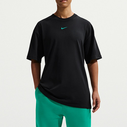 Nike/耐克正品男士印花刺绣简约圆领套头短袖T恤IB5673-011