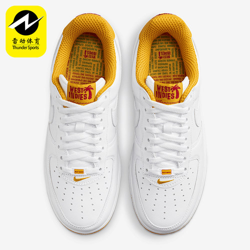Nike/耐克正品Air Force 1男士潮流时尚轻质简约板鞋DX1156-101
