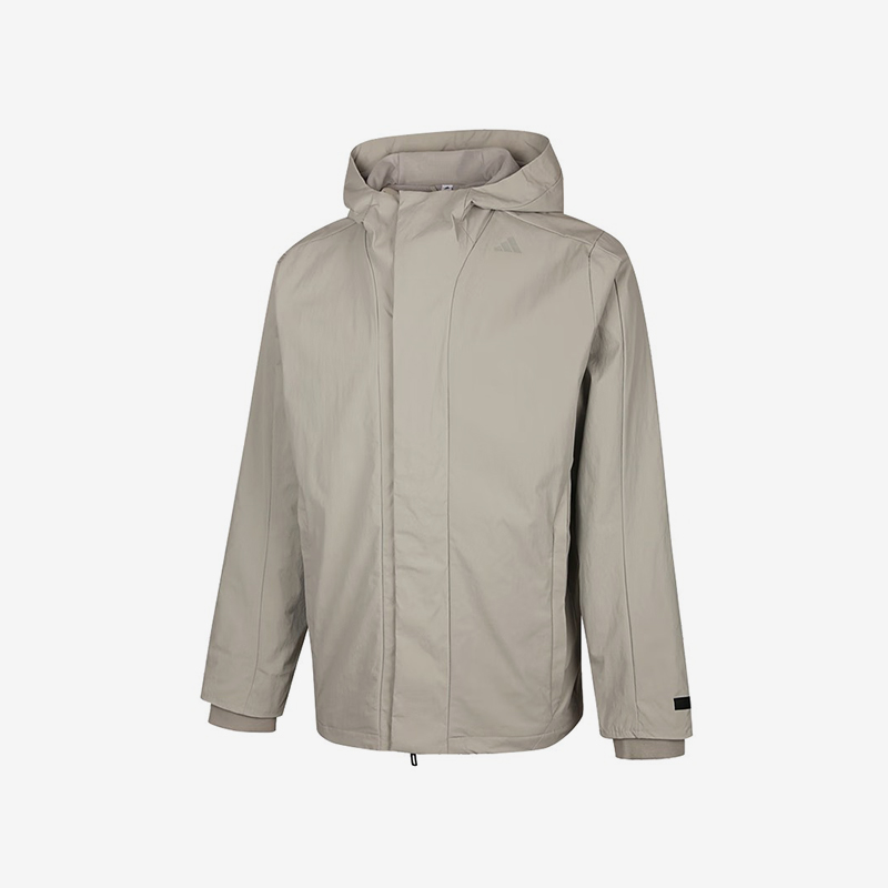 Adidas/阿迪达斯正品2025秋季款男士休闲连帽运动户外外套KS6484
