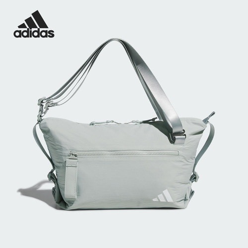Adidas/阿迪达斯官方正品新款男女户外收纳运动斜跨手提包KC1405