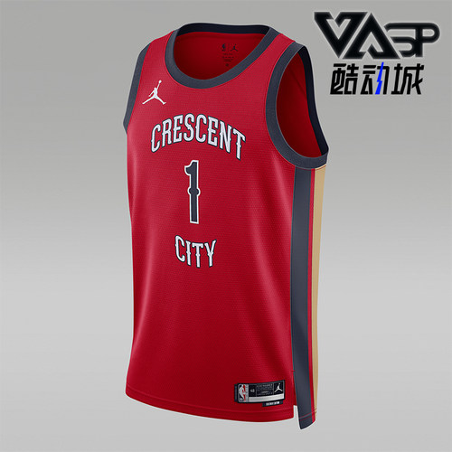 Nike/耐克正品Jordan男士复古图案印花足球无袖T恤DX8655-657