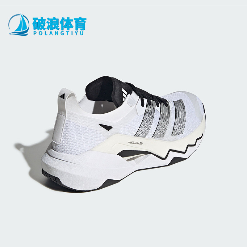 Adidas/阿迪达斯正品四季款男士超轻透湿排汗训练休闲鞋KK3475