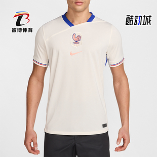 Nike/耐克正品 Dri-FIT男士图案足球训练经典运动短袖FZ9023-110