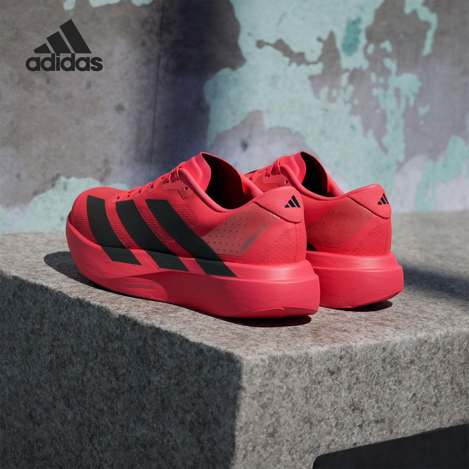 Adidas/阿迪达斯官方正品ADIZERO EVO SL男士马拉松跑步鞋JS4492