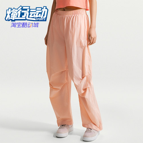 Nike/耐克正品Sportswear女士轻盈防晒拒水中腰长裤IO3377-800