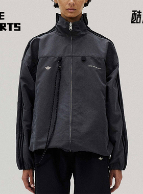 Adidas/阿迪达斯正品三叶草男女梭织经典休闲运动夹克外套KS1340