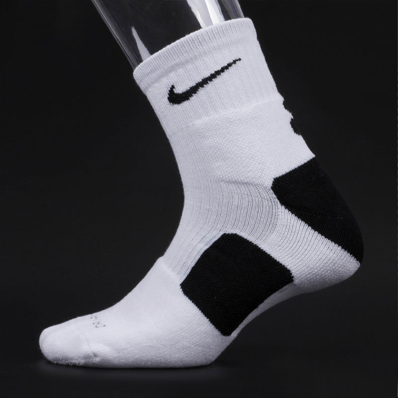 Nike/耐克正品篮球袜春款男袜女袜吸汗白色运动袜子SX3718