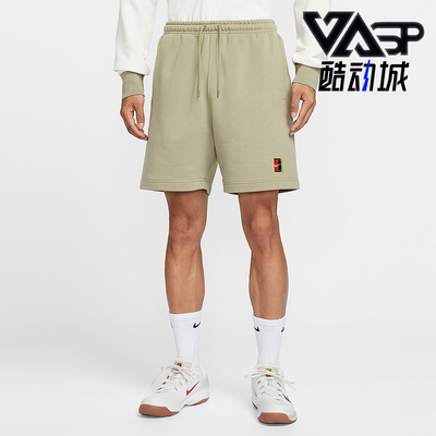 Nike/耐克正品2025男士透气针织网球运动刺绣训练短裤HM6769-276