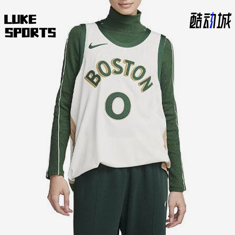 Nike/耐克正品NBA男女复古圆领时尚经典字母篮球背心DX8748-133
