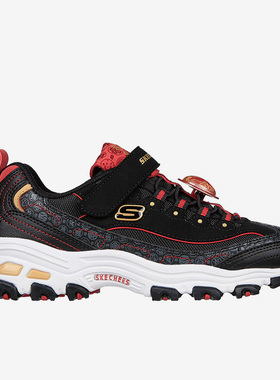 Skechers/斯凯奇正品D'LITES新年系列大童时尚熊猫鞋老爹鞋