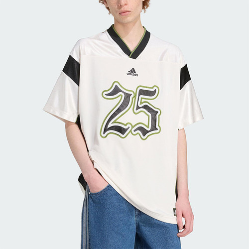 Adidas/阿迪达斯正品FOOTBALL JERSEY男士日常运动宽松短袖JY2762