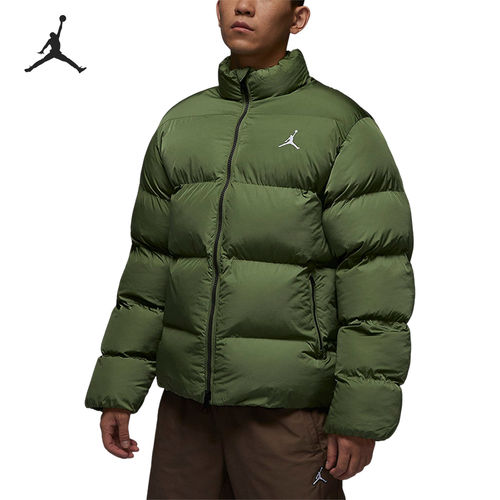 Nike/耐克正品JORDAN男士立领保暖耐穿运动棉服FB7332-340