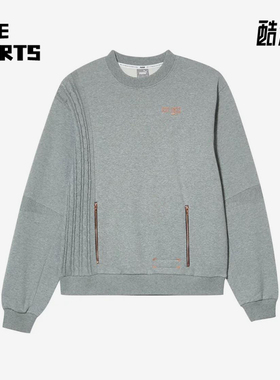 Puma/彪马正品春秋男士保暖圆领套头经典休闲运动卫衣532207-02