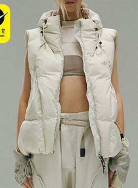 Adidas/阿迪达斯正品三叶草男女运动时尚鸭绒羽绒马甲IU4839