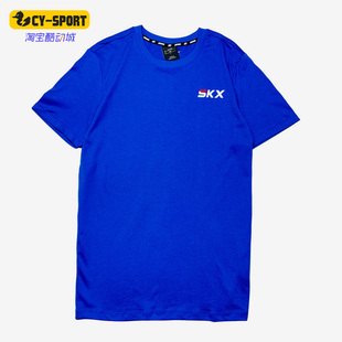 Skechers/斯凯奇正品夏季新款男子宽松时尚圆领短袖T恤FH220M049