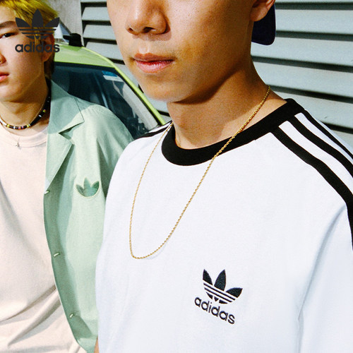 Adidas/阿迪达斯T恤男子休闲运动