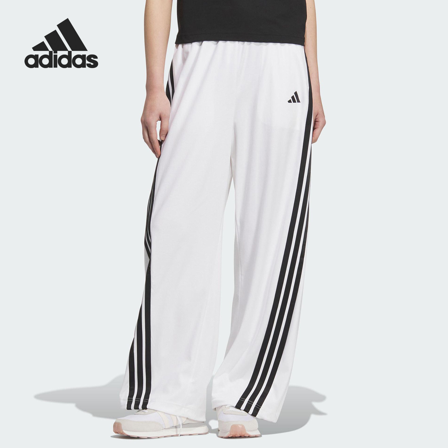 Adidas/阿迪达斯官方正品DANCE KNIT PANT女士透气扭扭裤KE5801