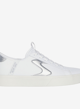 Skechers斯凯奇正品Court Classics女低帮休闲运动板鞋185056-WSL