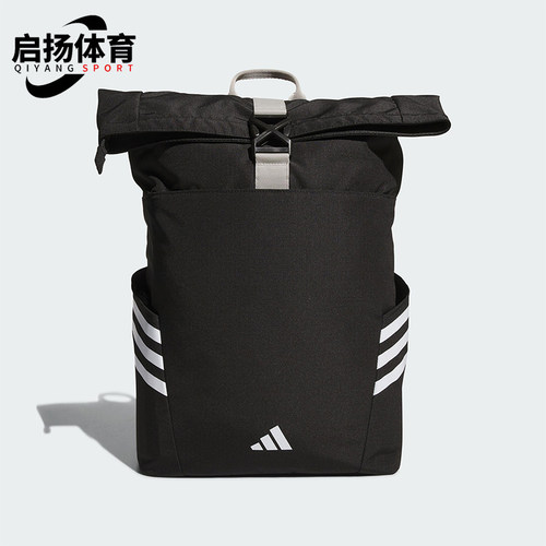 Adidas/阿迪达斯正品ROLL TOP BP男女大容量经典运动双肩包KC0270