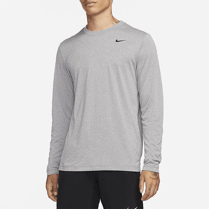 Nike/耐克正品Dri-FIT男士运动轻盈透气针织长袖T恤DX0993-063