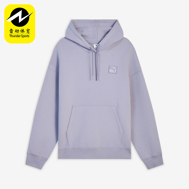 Puma/彪马正品2025冬季款女士日常连帽套头针织运动卫衣635711-64