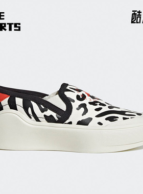 Adidas/阿迪达斯正品Court slip-on男女耐磨低帮板鞋HP3210