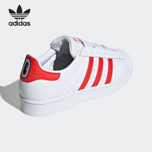 休闲鞋图案Adidas/阿迪达斯低帮
