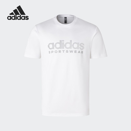 Adidas/阿迪达斯正品夏季新款男女凉感舒适运动休闲T恤JD5212