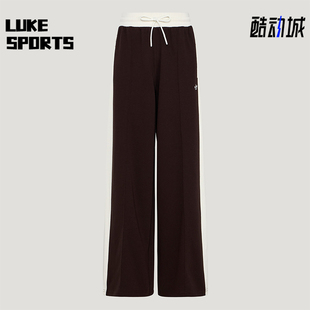 三叶草女士运动日常休闲复古针织长裤 KY3344 阿迪达斯正品 Adidas