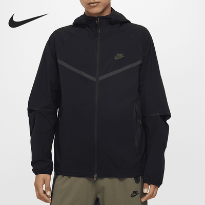 Nike/耐克正品Tech Windrunner男士梭织拉链夹克HM7152-010
