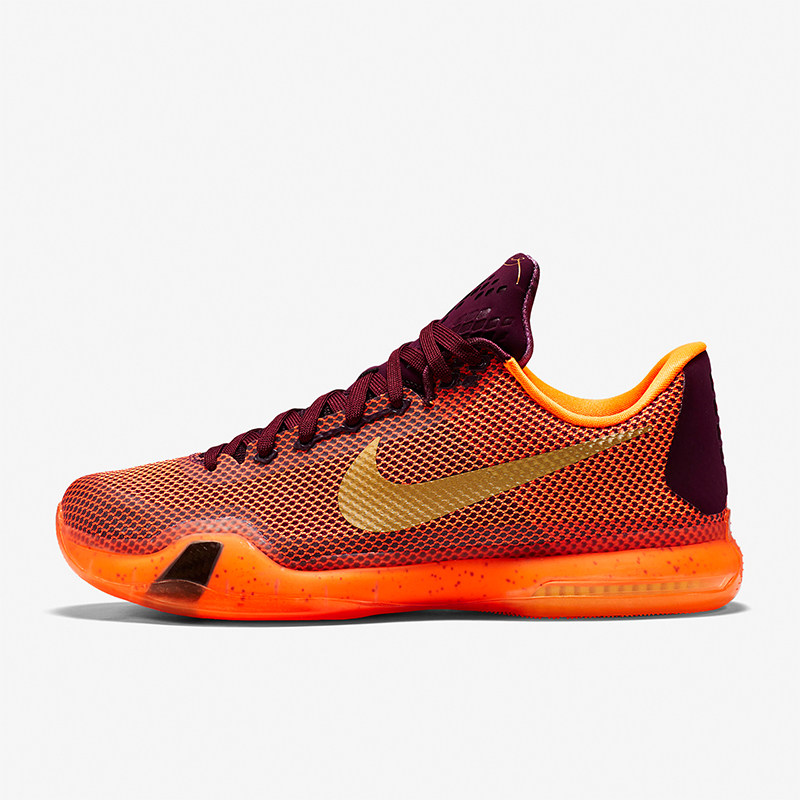 Nike/耐克正品Zoom Kobe 10男士低帮实战篮球鞋705317-676